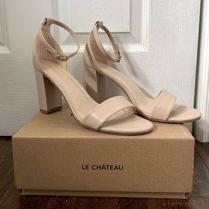 LeChateau Nude heels